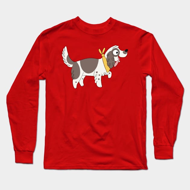 Watson the Springer Spaniel Long Sleeve T-Shirt by Alex McGoran’s Store